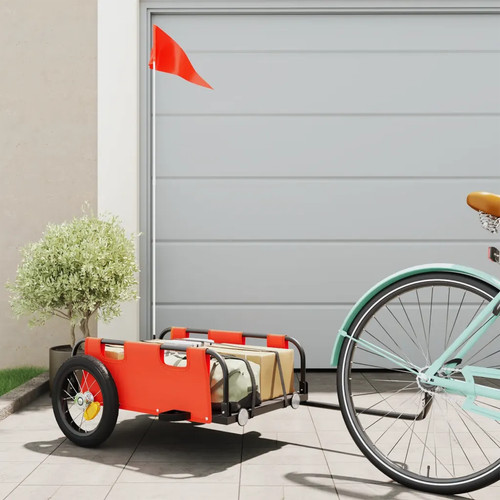 Walplus bike trailer orange - walplus,