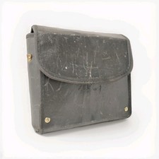 Vintage Leather Style Semi Hard Binoculars Case Travel Storage Bag