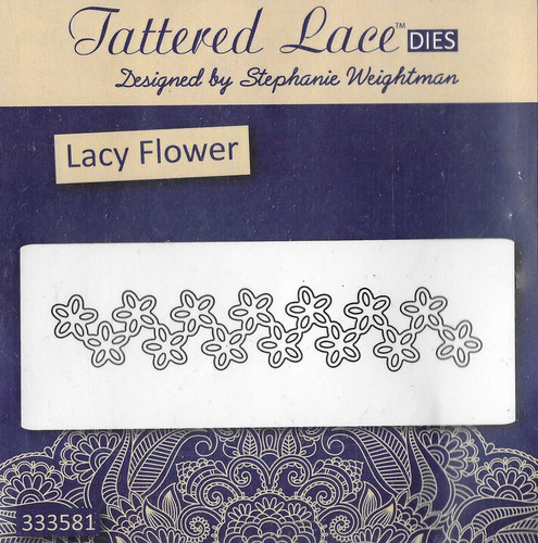 Tattered lace lacy flower - lace,