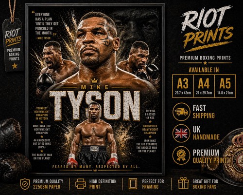 Mike tyson poster - tyson, iron