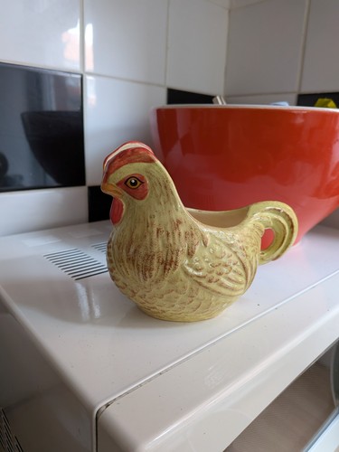 Chicken jug tony wood - jug,