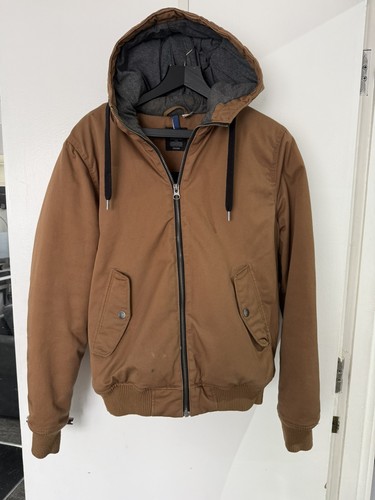 Divided mens brown zip up - mens,