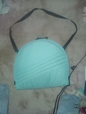 portable baby crib blue with