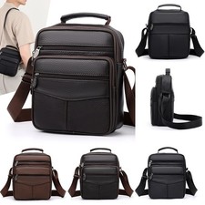 Mens Genuine Leather Cross