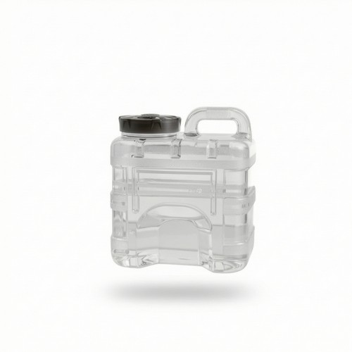 Water container with lid clear - with,