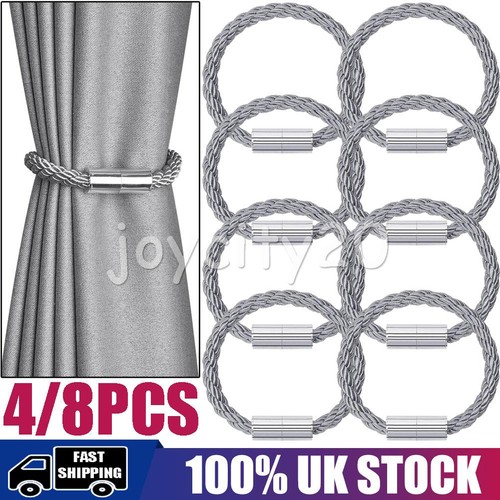 Magnetic curtain tiebacks - curtain,