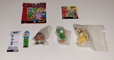 4 x SUPER MARIO K'NEX FIGURES