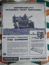 1958, MASSEY FERGUSON 735