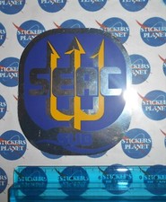 VINTAGE STICKER STICKER STICKER ORIGINAL SEAC SUB CHROME  