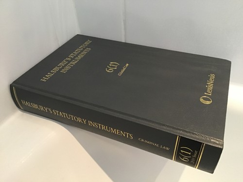 Halsbury statutory - halsbury’s,