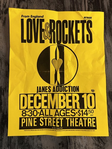 Janes addiction rare vintage - janes,