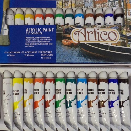 Acrylic paints set hobby - hobby, model
