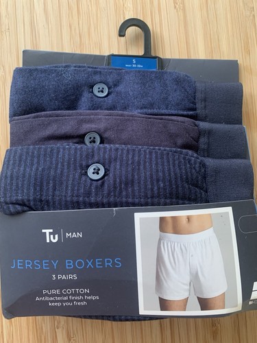 Mens jersey boxers pack - 3,