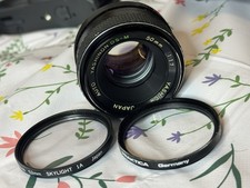 Yashica Auto Yashinon DS-M f1.7 50mm Prime Lens M42 Mount + UV & Skylight filter