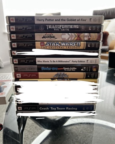 Joblot psp games and umd - joblot,