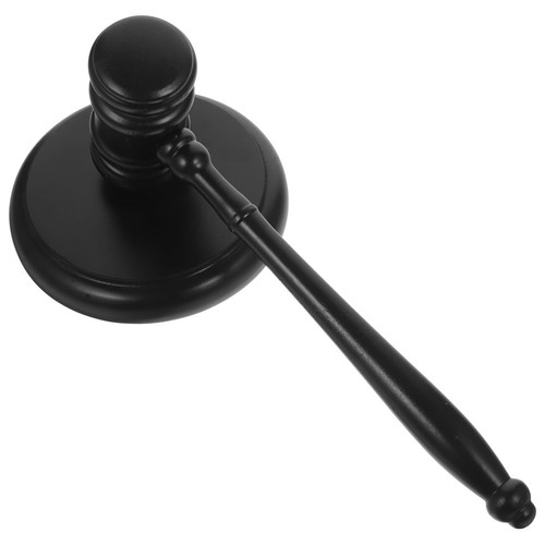 Reusable wooden judge gavel - wooden,