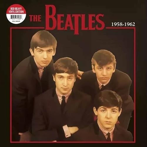 Beatles 1958 1962 red - red, vinyl