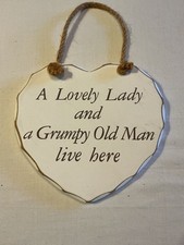 Funny Plaque “A Lovely Lady