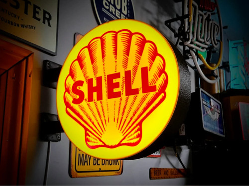 Shell station sided - station, 2-sided
