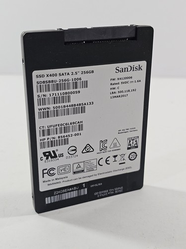 Sandisk x400 256gb sata - sandisk,