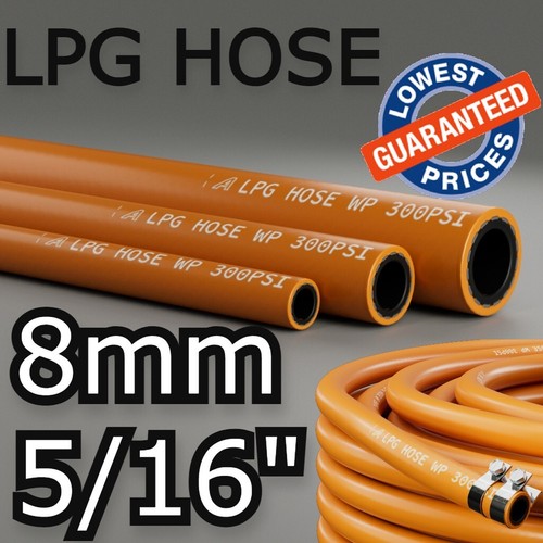 8mm orange lpg gas hose - orange, pipe