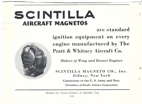 Scintilla aircraft magneto - scintilla,