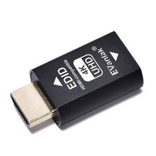 Hdmi Edid Emulator Passthrough 3rd Generrtion Premium Aluminum Eliminated Emu...