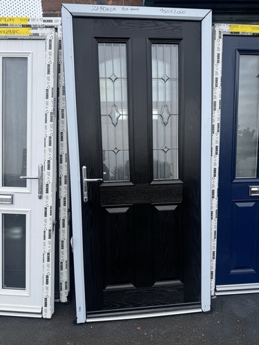 Brand new black door - new,