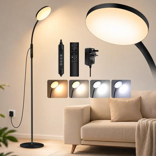Led floor lamp - dimmable, free