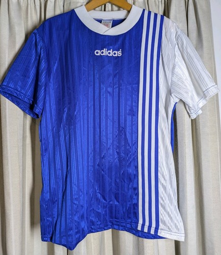 Adidas blue white - blue, football