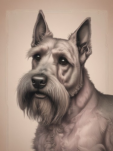 Scottish terrier vintage - scottish,