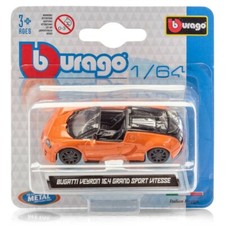 Bburago Bugatti Veyron 16.4 Grand Sport Vitesse Car - 1:64 Scale