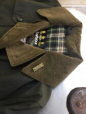 Superb 1993 Barbour Trench C36 Mens S-M (44in Chest) Wax Full length Belted Coat