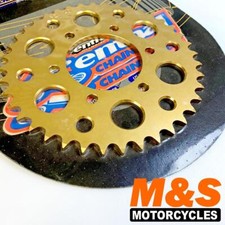 Renthal Gold Rear Sprocket for Kawasaki ZX-6RR / R 2003-04 | 520 / 40 tooth