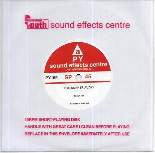 Pye corner audio circuit - pye,