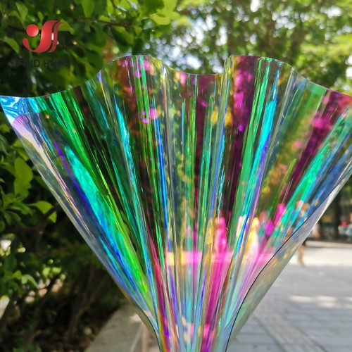 Transparent pvc iridescent - pvc,