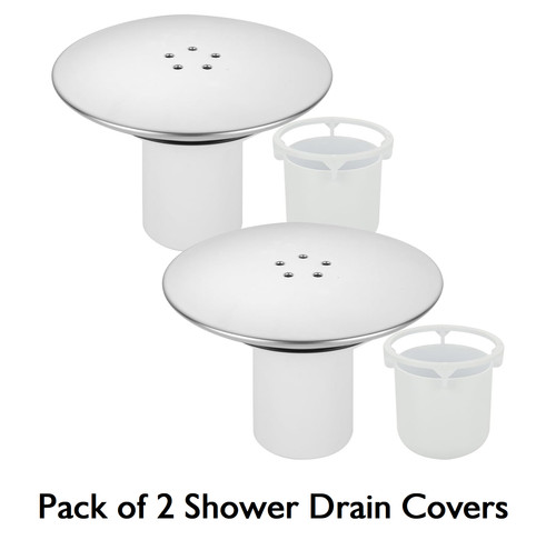 Pack shower waste drain - of, x