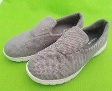 Grey Cushion walk Casual Shoes/Slippers. Lightweight Fabric Shoe Size 7e VGC