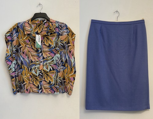 Ladies blue alexon - part, linen