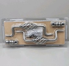 B&Q Pair of Antique Pewter