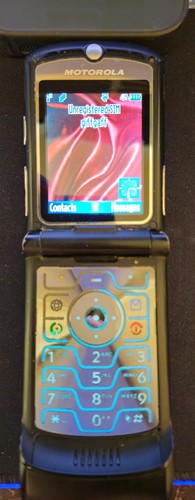 Motorola razr black - motorola, v3