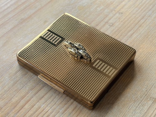 Vintage art deco style - vintage, gold