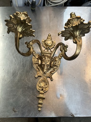 Antique style brass - style, ram’s