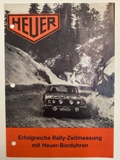 1960s Heuer catalogue of