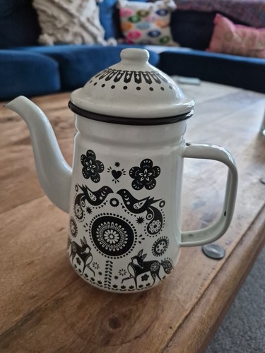 Folklore enamel coffee - , by