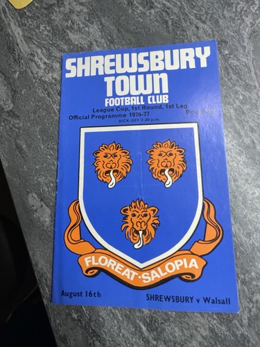 Shrewsbury town walsall - shrewsbury, v