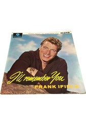 Frank Ifield I'll Remember You Vinyl Record LP