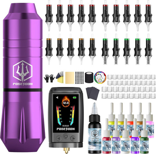 Poseidon cordless tattoo gun - poseidon,