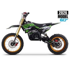 Xtreme Bikes 2026 CHILDS KIDS XTM MXPRO 60V 2000W New Electric Dirt Bike Green