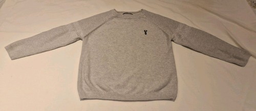 Boys next stag jumper - stag, grey